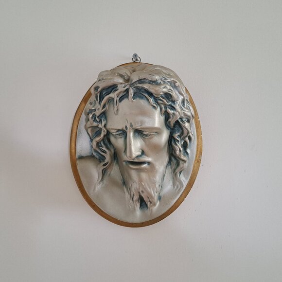 Plaster Plaque of Jesus - Picture 1 of 11